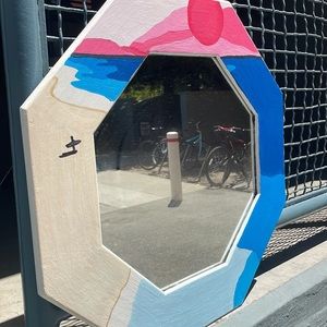 Hand-painted mirror (Trendy)